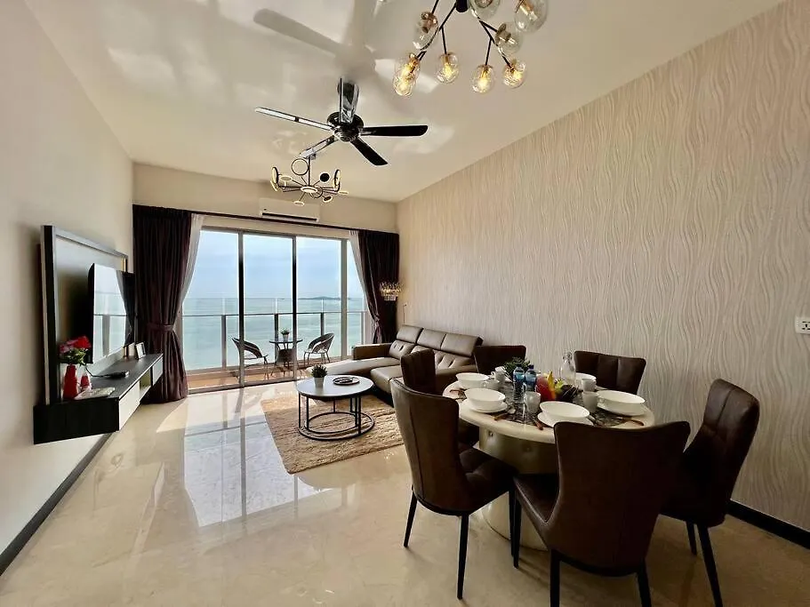 Melaka Silverscape Stay -3Room/8Pax/55'Tv/Tv-Box