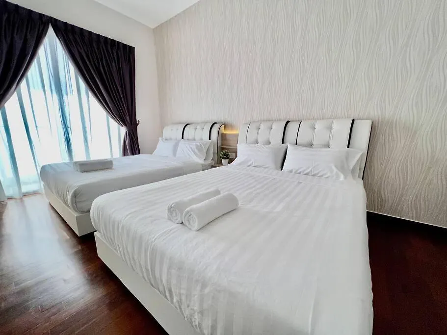 Apartamento Melaka Silverscape Stay -3Room/8Pax/55'Tv/Tv-Box Malasia